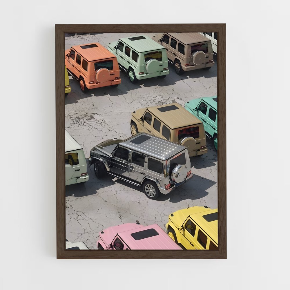 Poster G Wagon Rhapsody – affiche Mercedes (vue 5)